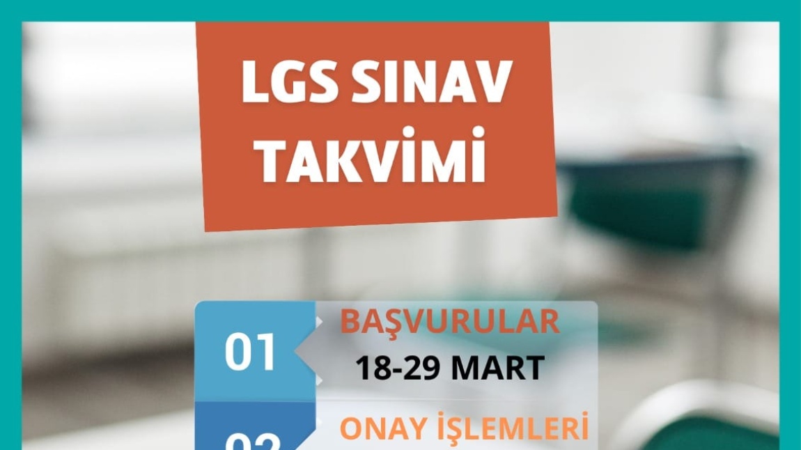 2024 LGS Sınav Takvimi
